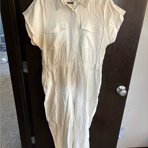 Nine West Cream Pantsuit for Effortless Elegance